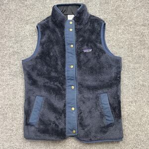 Patagonia Vest R2 Levitator Unisex XS Blue Reversible Shelled Retro-X Fleece